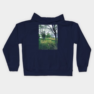 Ruins in the woods Kids Hoodie